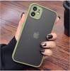 Shockproof Silicone Bumper Phone Case For Apple iPhone 12 13 11 Pro Max Mini X XR XS Max Luxury Transparent Matte Cover