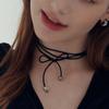 Shertz Ribbon Choker String Necklace L (Surgical)