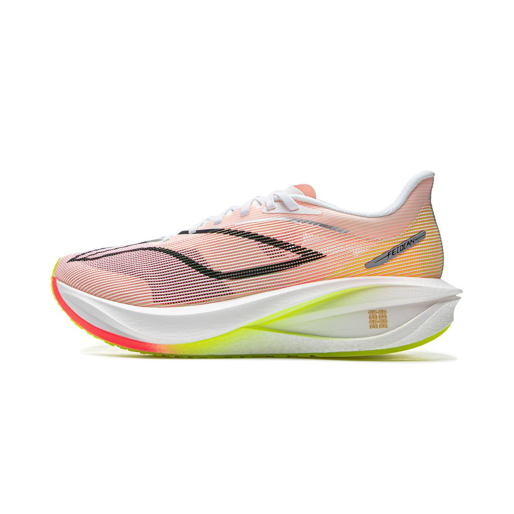 Li Ning Fei Dian 5 Challenger Sports Comfortable Shock Absorption Non-Slip Low-Top Carbon Plate Marathon Racing Running Shoes Women Sneaker ARMV002-15