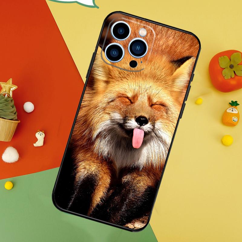 Милый лис Осенью Чехол для iPhone 13 12 Mini 11 14 15 16 Pro Max XS X XR 7 8 14 15 16 Plus Чехол для телефона