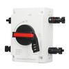 DC1200V 32A 4P PV DC Изолирующий выключатель 2 входа 2 выхода IP66 Водонепроницаемый Солнечная нагрузка переключения Перекидной выключатель