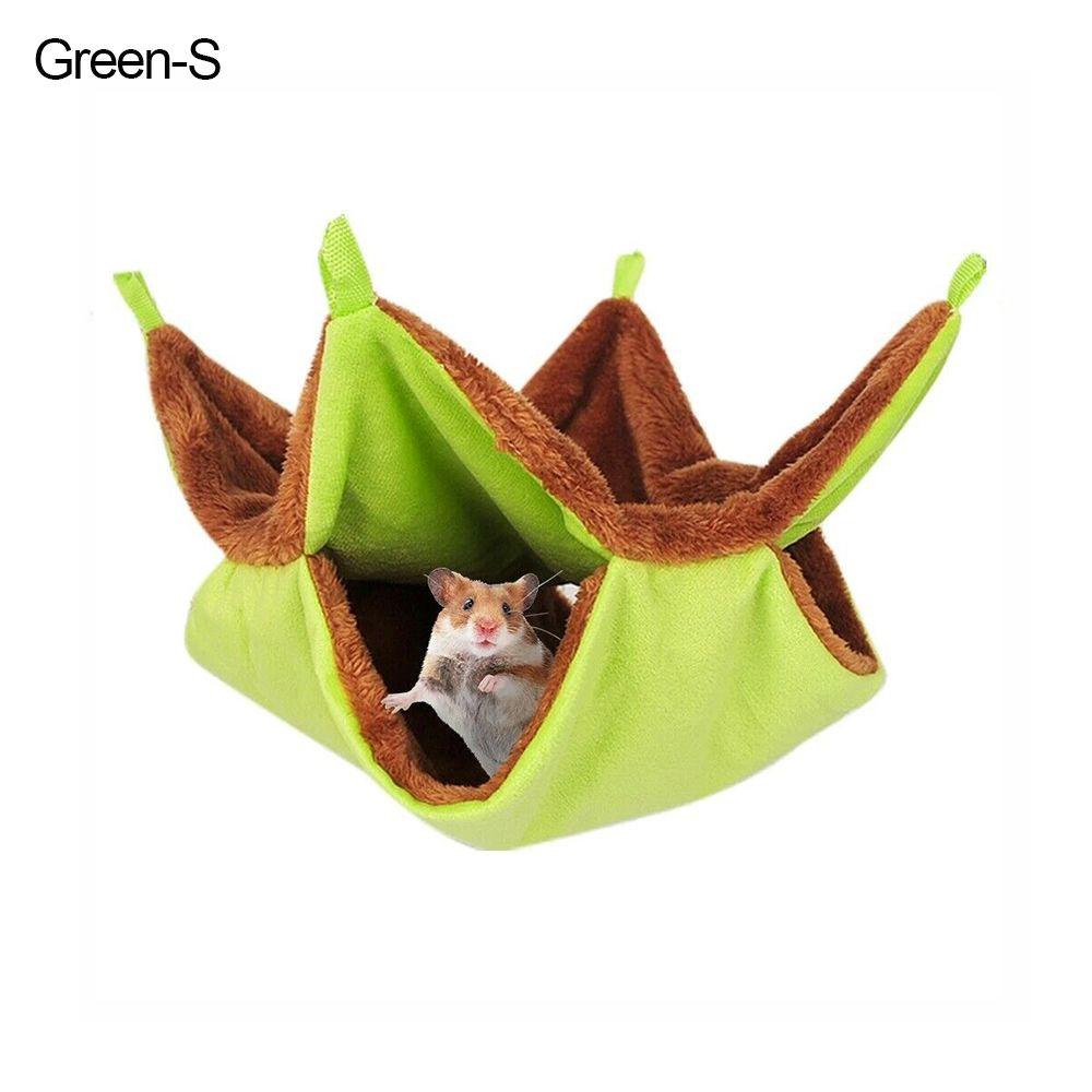 Палатка Гнездо для морской свинки Дом для хомяка Подвесная клетка для домашних животных Гамак для хомяка Кровать для сна маленького животного