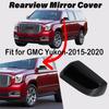 Left Side Mirror Covers Caps Fits 2015-2020 Chevy Tahoe GMC Yukon XL Gloss Black