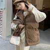 Женский осенне-зимний свободный жилет без рукавов, куртка, женское темпераментное повседневное пальто в корейском стиле