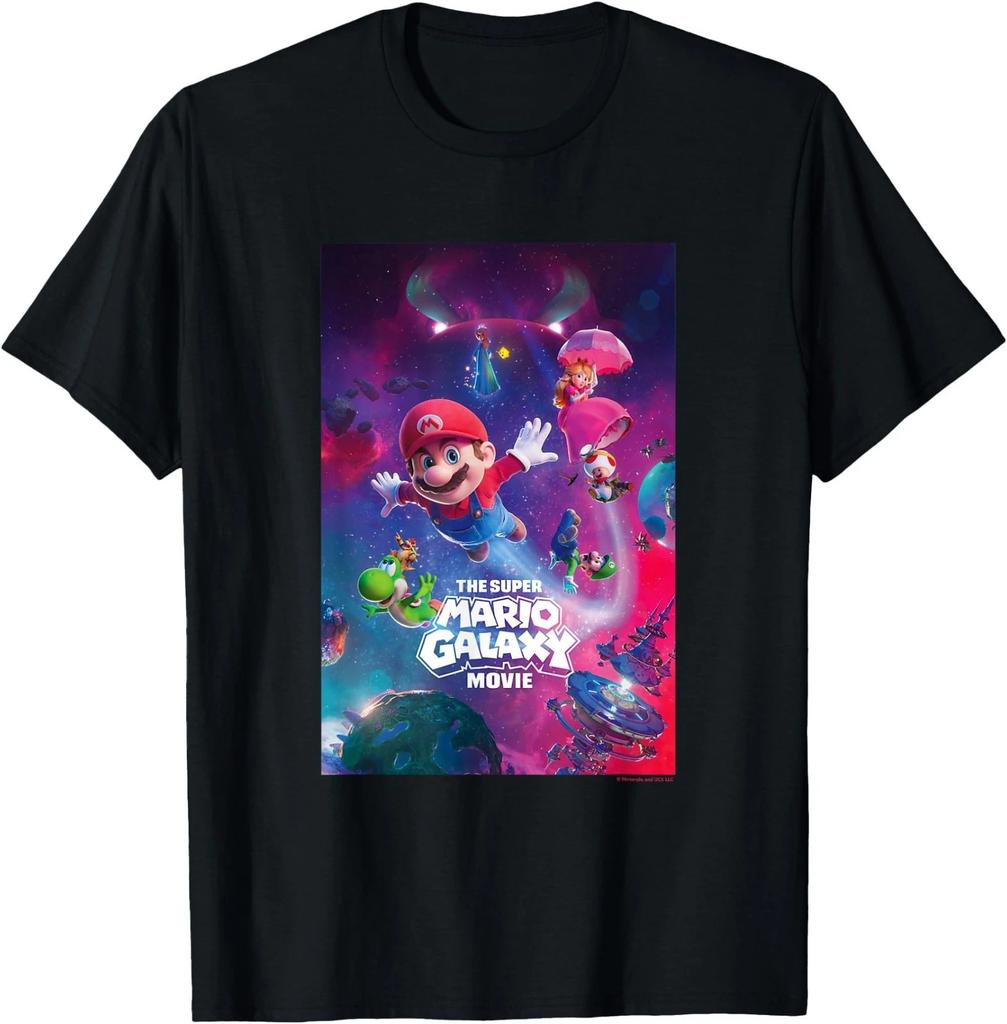 The Super Mario Galaxy Movie Epic Cosmic Adventure T-Shirt
