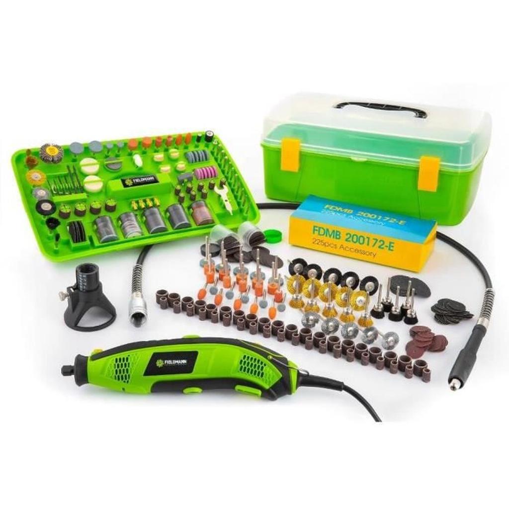 Outils multifonctions électrique - Fieldmann - FDMB 200172-E - 170 W - 10 000-35 000 tr/min - 440 accessoires