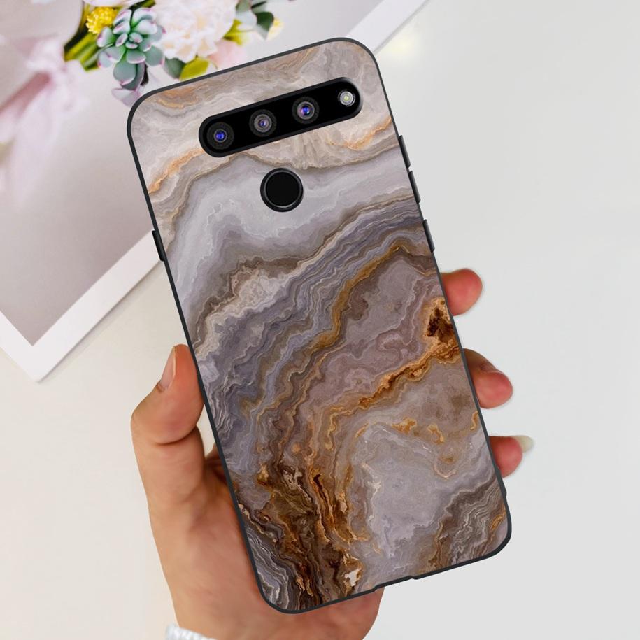 Чехол для LG V50 ThinQ 5G LM-V500EM, чехол для телефона, модный, с цветами и бабочками, из мягкого силикона, задняя крышка для LG V40 V50s Thinq 5G, бампер