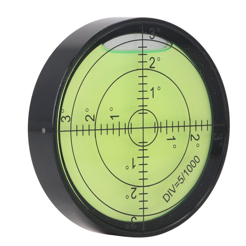 Круглый пузырьковый уровень Светящийся Высокоточный Алюминиевый сплав Горизонтальный шариковый нивелир для автодома, камеры