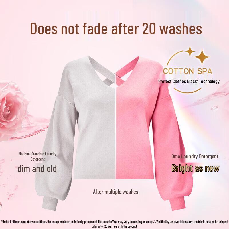 Vinda 3-Ply Tissues & OMO Rose Camellia Laundry Detergent Bundle