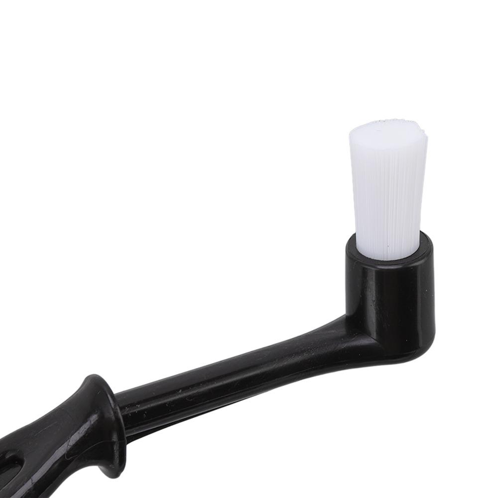Nylon Bristle Coffee Maker Cleaner Tool Long Handle Grinder Brush Cleaner Home Kitchen
