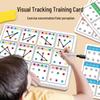 Children's Focus Puzzle Training Cards: Kindergarten Early Education Developmental Connect the Dots Toys