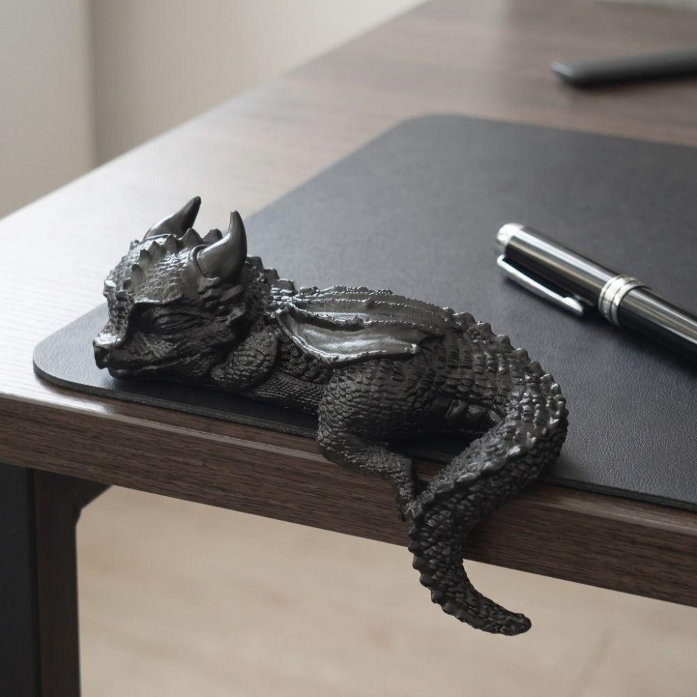 Decoration Dragon Sculpture Western Fantasy Bookshelf Ornaments Desktop Ornament Desk Decoration