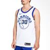 Nike Golden State Warriors Curry 30 White Hardwood Classic Swingman Jersey Men's 904152-100