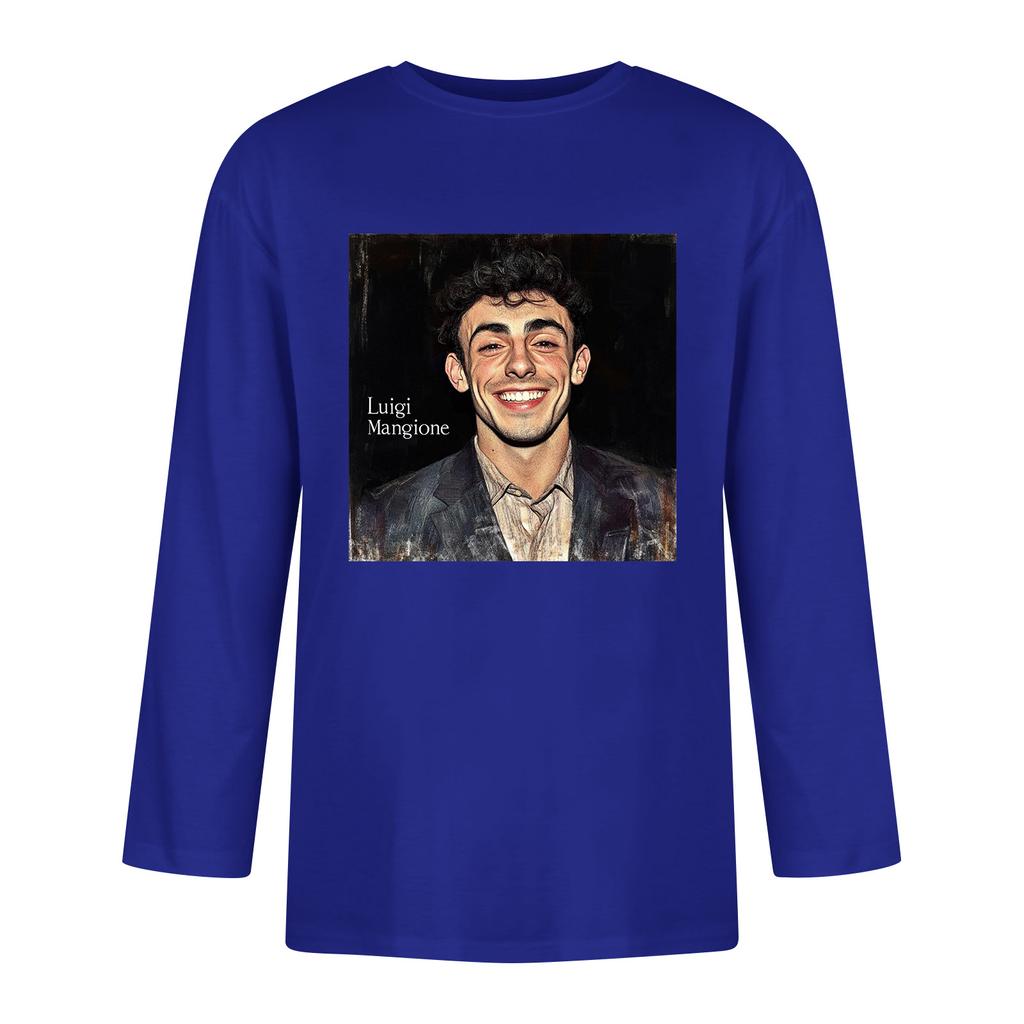 Мужская футболка с круглым вырезом и рукавом семь четвертей, мужская повседневная свободная футболка с рукавом семь четвертей