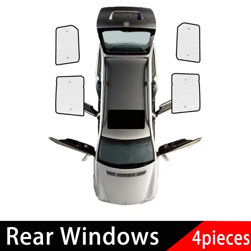 Для Land Rover Discovery 4 Аксессуары L319 LR4 2009~2016 Автомобильные шторки на окна Термоизоляция Защита лобового стекла от УФ-излучения Автоаксессуары