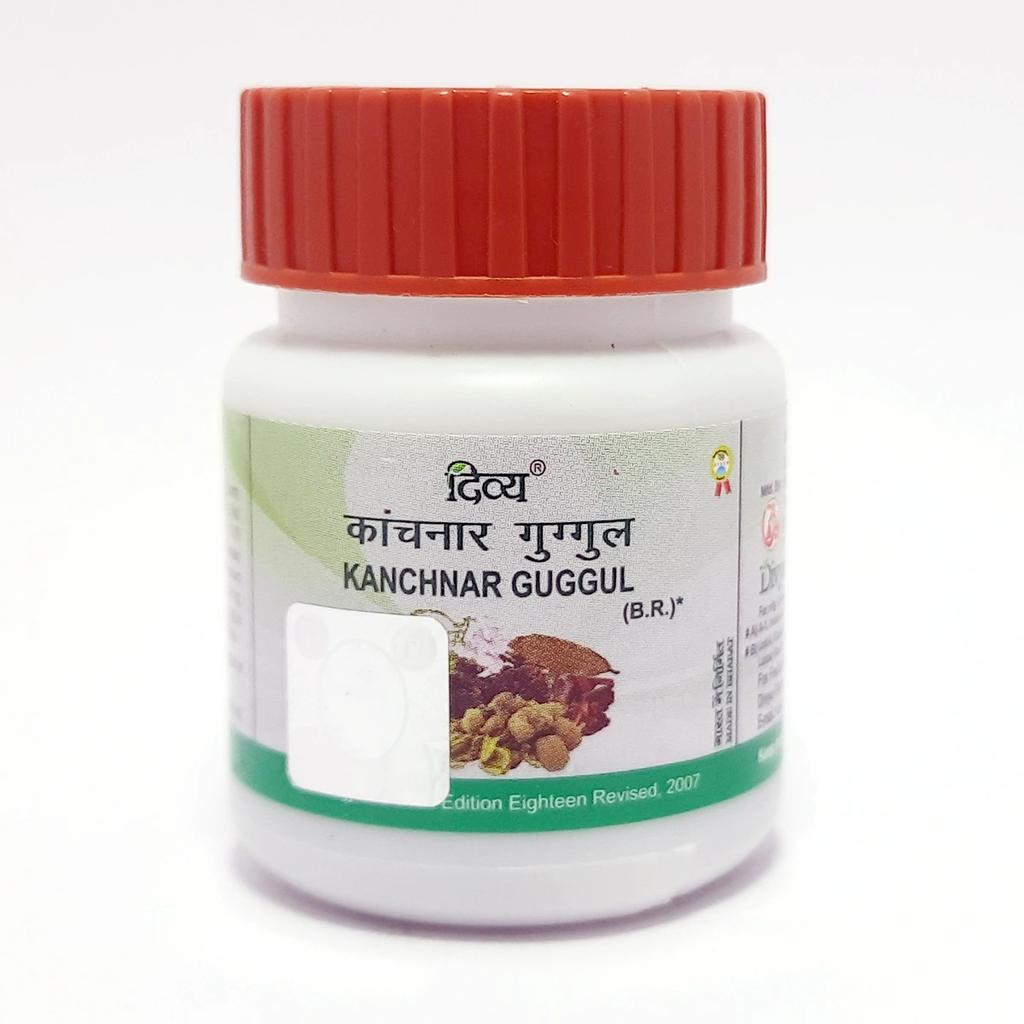 Patanjali Divya Kanchnar, With Kanchnar, Sonth, Pippali, Kalimirch, Guggul, | 20gm, Pack Of 1
