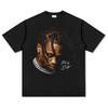 Графическая футболка Travis Scott Оверсайз Хип-Хоп Рэпер Хлопковая Футболка Уличная Одежда Мужская Женская Повседневная Винтаж Y2K Топ Атмосфера Astroworld.