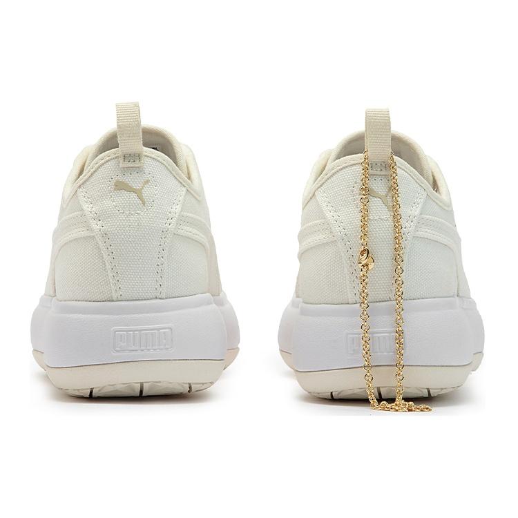 (WMNS) PUMA Suede Mayu Canvas 'Pristine' Women's 383165-01