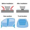 Door Shockproof Silicone Gasket Cushion for Kia Sportage Ceed Picanto Rio ProCeed Niro 5 3 4 K7 K5 K8 K3 Ray K9 LG1