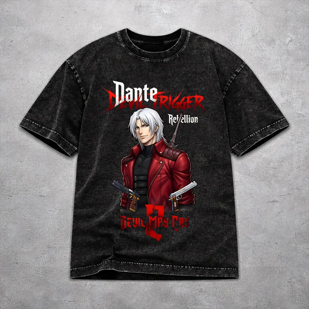 Devils May-Cry 3 T Shirt Harajuku Style For Men Women Pure Cotton Tee Shirts Tops