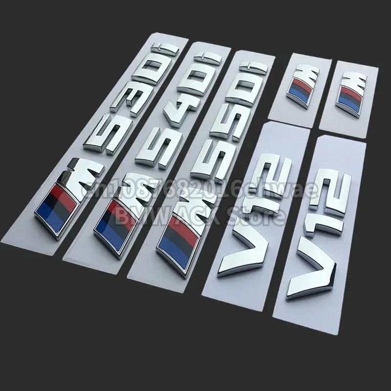 Для BMW M Power Новые Эмблемы Значок Логотип M135d M145d M145i M240d M240i M340d M340i M440d 4M40i M550i M760Li ABS Задний Логотип