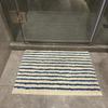 Kitchen and Bathroom Floor Mat, Non-Slip Mat, Ultra-Fine Floor Mat, Soft Absorbent Bathroom Mat, Long Kitchen Mat, Bedside Mat,Striped Door Mat