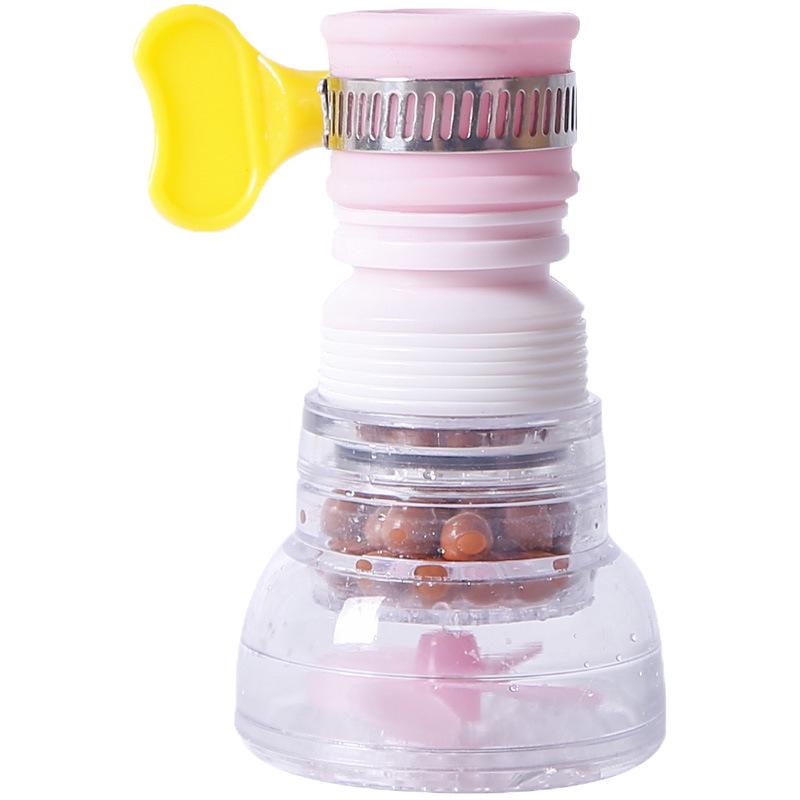 Xinjieyuan Универсальный кухонный кран с фильтром и набором насадок-брызг