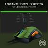 Игровая мышь Razer DeathAdder V2 HALO Infinite Edition для правой руки, эргономичная форма, сенсор 20000 точек на дюйм, легкий вес 112 г, оптический переключатель, 8 кнопок, мягкая ткань