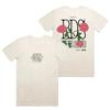 2 Sides Rufus Du Sol Flower Ecru WHite Cotton T-shirt L182