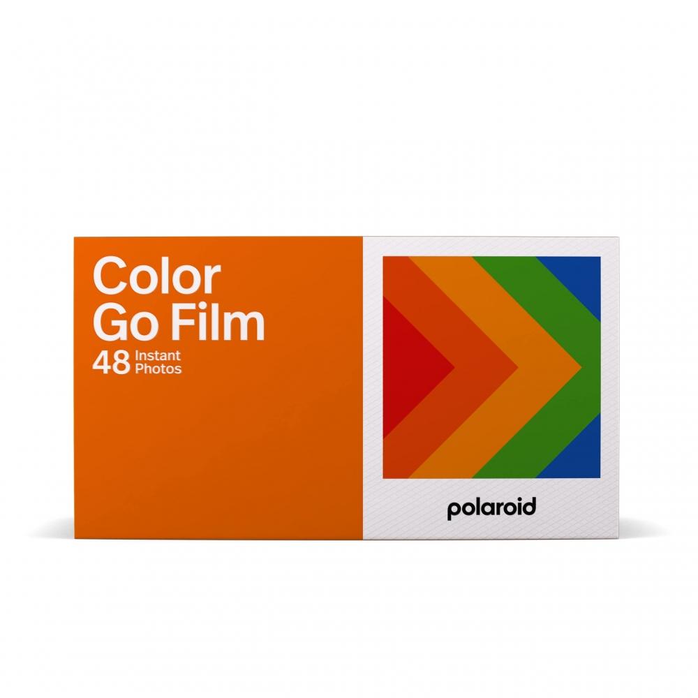 Polaroid Instant Film Polaroid Go Film - X48 Pack Color Film 48 Sheets Frame Color White (6212)
