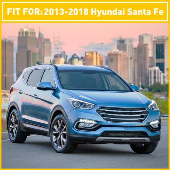 Rear Arm Windshield Wiper Blade Set Replacement For 2013-2018 Hyundai Santa Fe