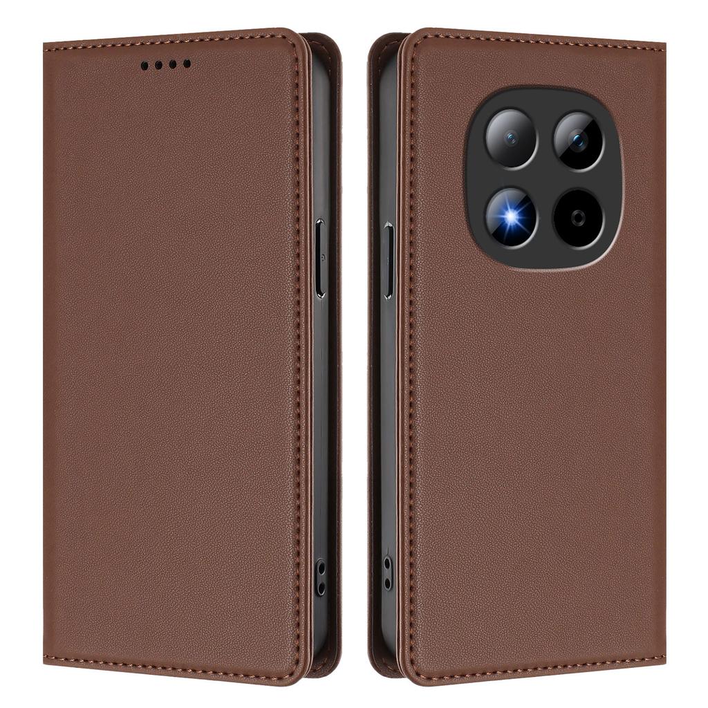 For Xiaomi Redmi Note 15 Pro 5G (Global) Leather Wallet Case Magnetic Closure RFID Blocking Phone Cover