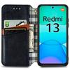 Для Xiaomi Redmi 13 5G/13 4G Чехол из ПУ кожи с ромбовидным тиснением, кошелек-подставка, чехол для телефона