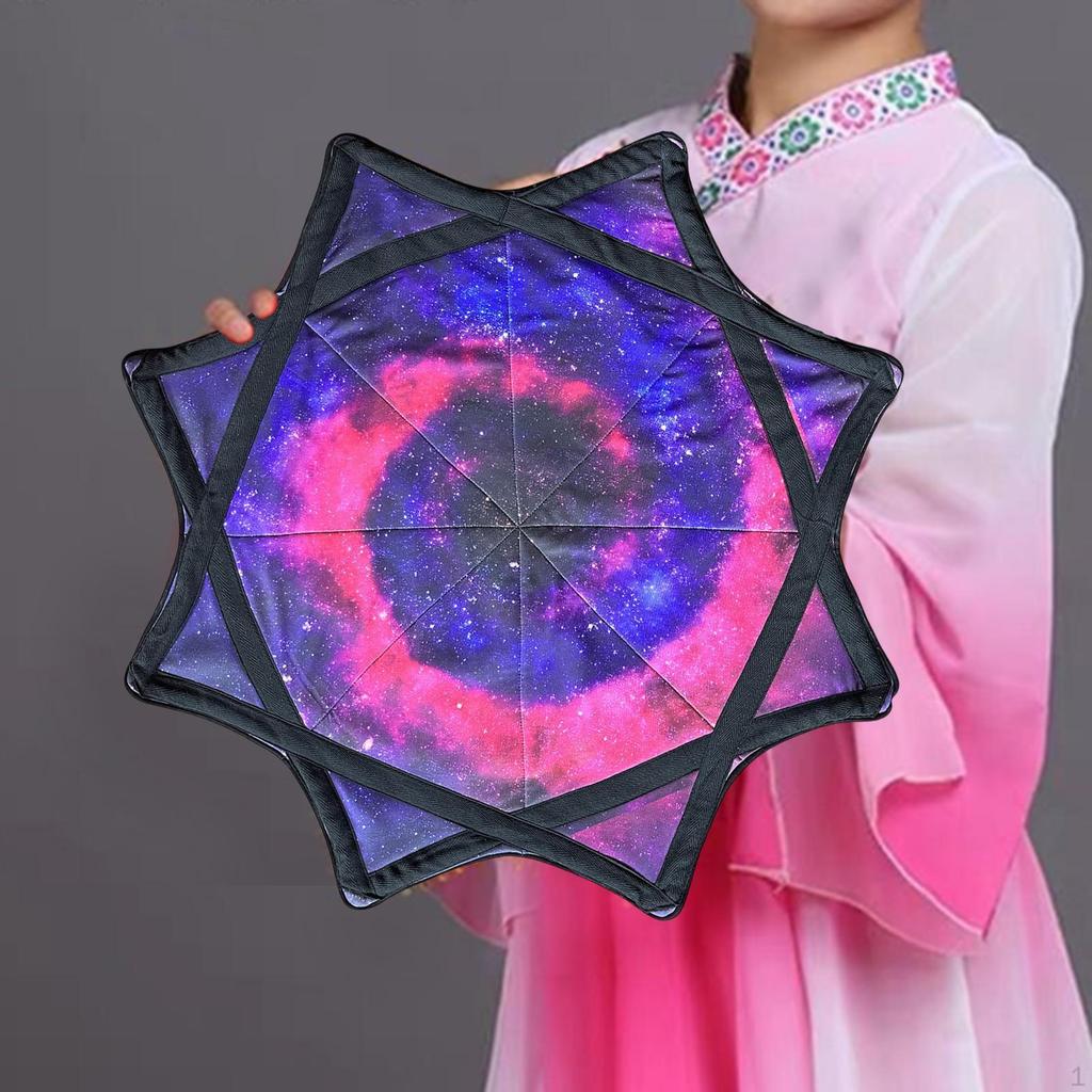 Flow 24.41 дюймов в диаметре легкий сложный Yangko для продвинутого легко вращающегося танца