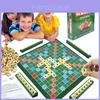 Классическая настольная игра Скрэббл Развивающая игрушка для детей и взрослых