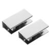 2pcs Thicken Alloy Board Support Plank Clip Glass Shelf Support Glass Clamp Glass Shelf