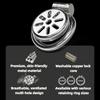 Stainless Steel Hollow Ventilated Chastity Cage Chastity Lock Multi‑Size Cock Ring BDSM Restraint Intimate Adult Toy for Men