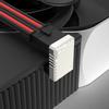 Разъем питания ATX3.0 16-контактный 600 Вт 180 градусов DIY Силиконовый лист для рассеивания тепла для видеокарты RTX 4090 4080 4070 Ti 3090 Ti