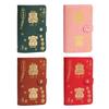 Waterproof Money Saving Challeng Book PU Leather Cash Budget Notebook  Money Organizer
