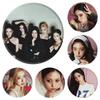 ITZY "ЗОЛОТОЙ" Зеркальный Брелок-Подвеска - Значок Хван Йеджи и Ли Чэрён Мерч