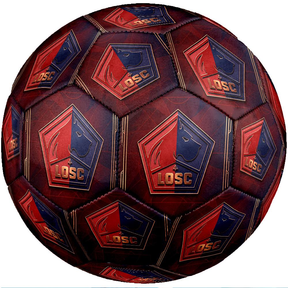 Футбольный мяч LOSC Lille FC, размер 5, стандартный, прочный, для тренировок и матчей, для взрослых, для занятий спортом на открытом воздухе