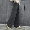 2025 New Style Girls' Wide-Leg Sweatpants for Spring & Autumn - Fashionable for Middle & Large Children, Junior High Students