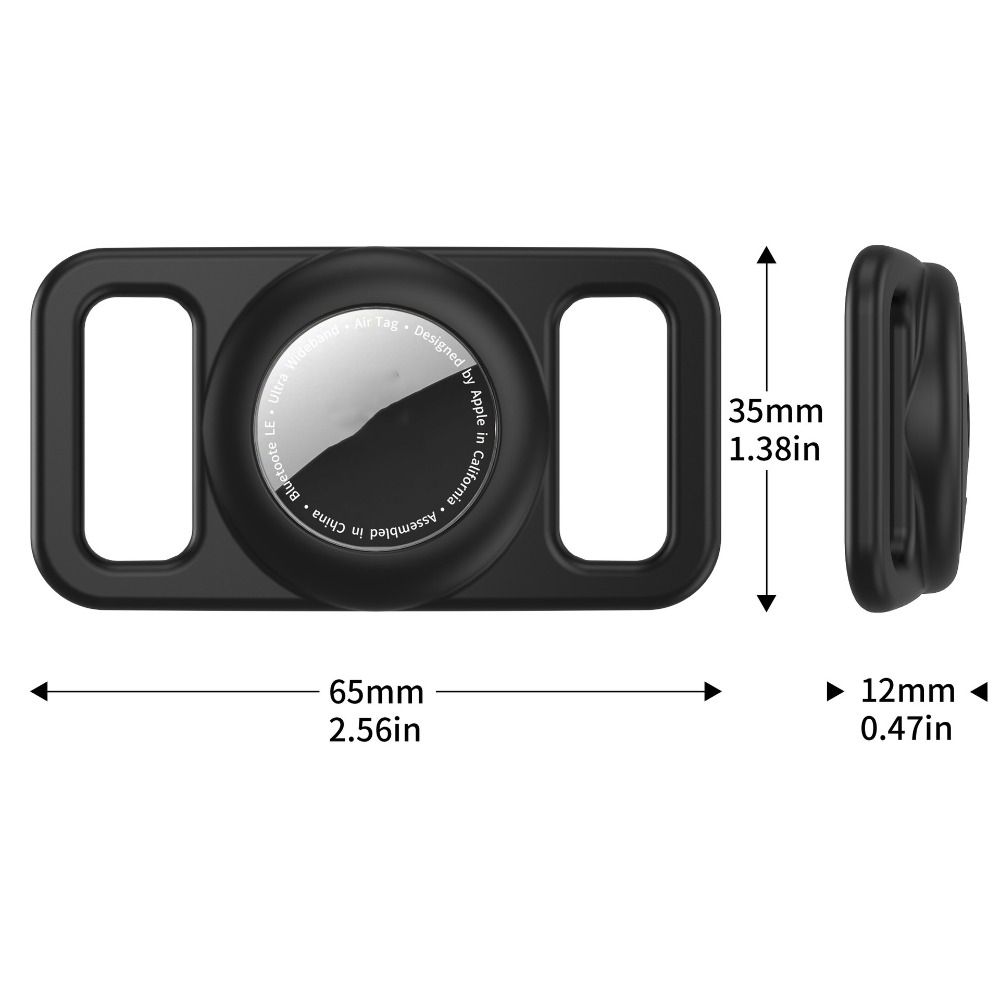 Водонепроницаемый Чехол-держатель для ошейника для собаки Airtag Легкий Силиконовый Чехол для трекера Эластичный Протектор Защитный рукав Кот