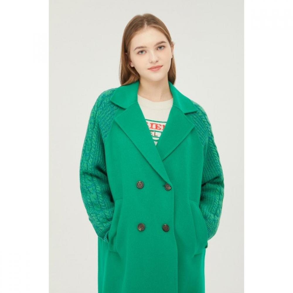 Benetton Benetton Ashcash Coat Bact66361 Gn