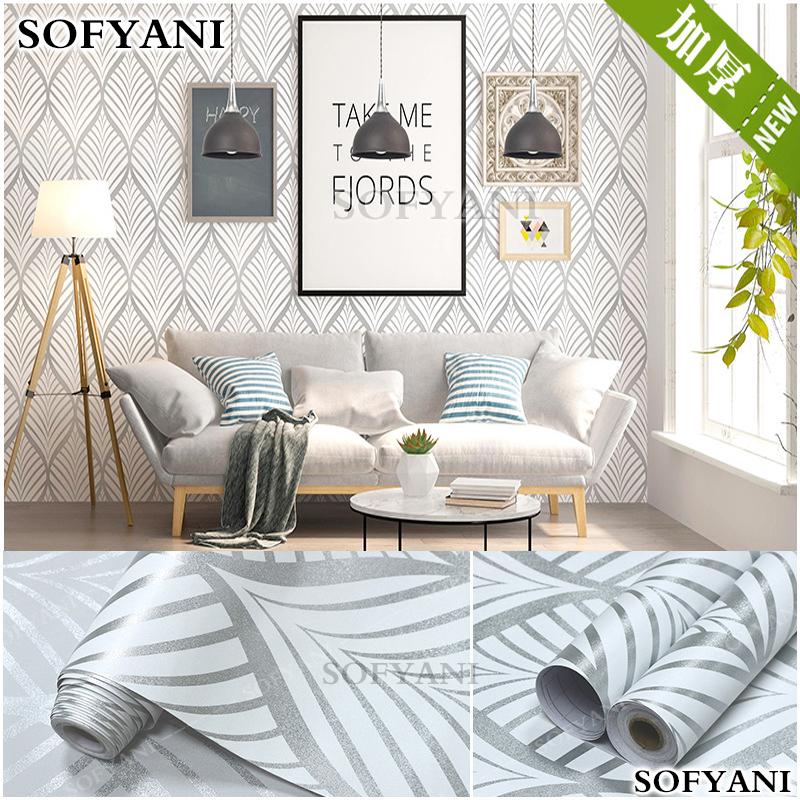 Самоклеящиеся виниловые обои утолщенные современные спальня гостиная фоновая стена старая мебель шкаф общежитие стол наклейка