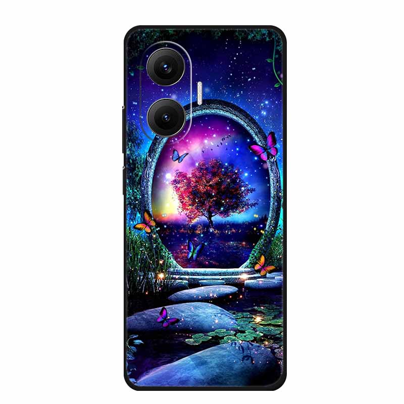 Phone Case For Redmi Turbo 4 Pro 5G Back Cover Case Black Silicone Soft Funda Para For Xiaomi Redmi Turbo 4 Pro Case Coque Shell
