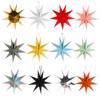 Reuseable Paper Flower Crafts Party Decor Hanging Paper Stars Hanging Ornaments