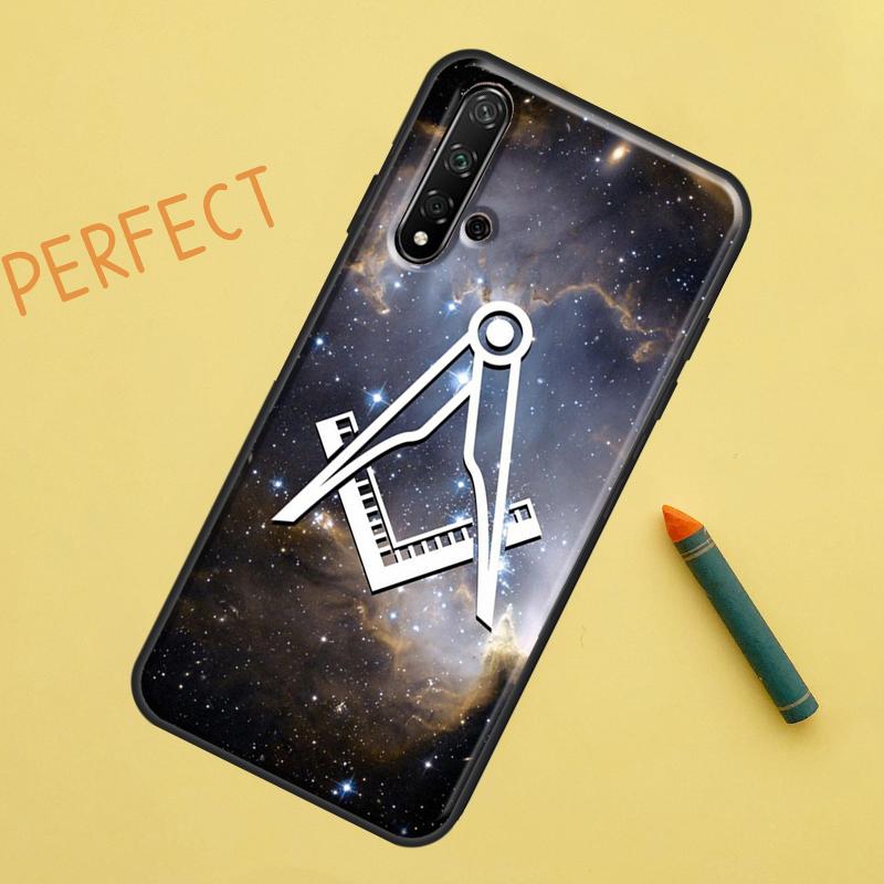Логотип Символ Масонства Для Huawei Nova 12s 11i 7i 8i 12i Y73 Y70 Y90 Y60 Y72 Y61 Y91 9 10 SE P40 Lite P30 Pro Чехол