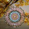 Bohemian Metal Wind Spinner 3D Hanging Decor for Garden Patio Yard No Electricity Needed All Season Outdoor Wind Chime Art