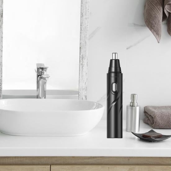 Средство для удаления волос в носу. Полезное острое лезвие. Простое управление. Триммер для волос в носу. Ручной мощный прибор для удаления волос в носу. Бритва. Машинка для стрижки волос в носу.